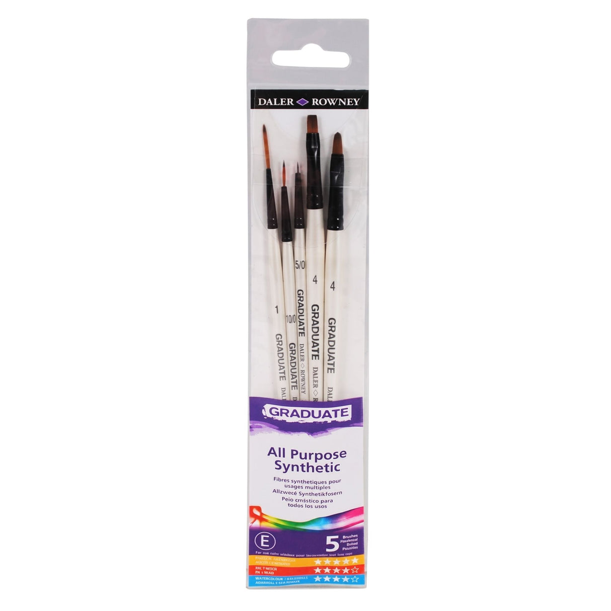 Daler Rowney Graduate - Set 5 Pinceles Detail
