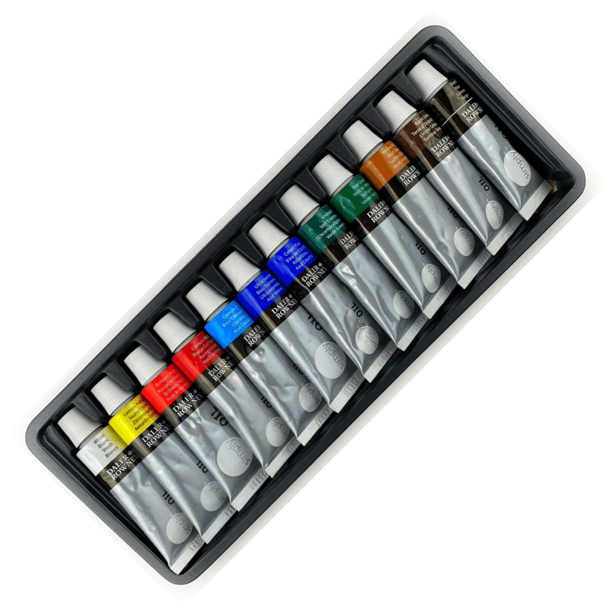 Daler Rowney - Set 12 Óleos Simply 12 ml