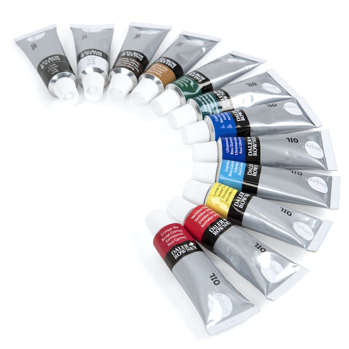 Daler Rowney - Set 12 Óleos Simply 12 ml