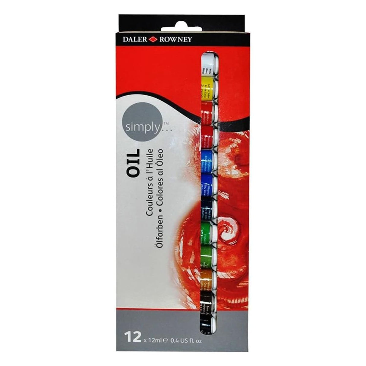 Daler Rowney - Set 12 Óleos Simply 12 ml