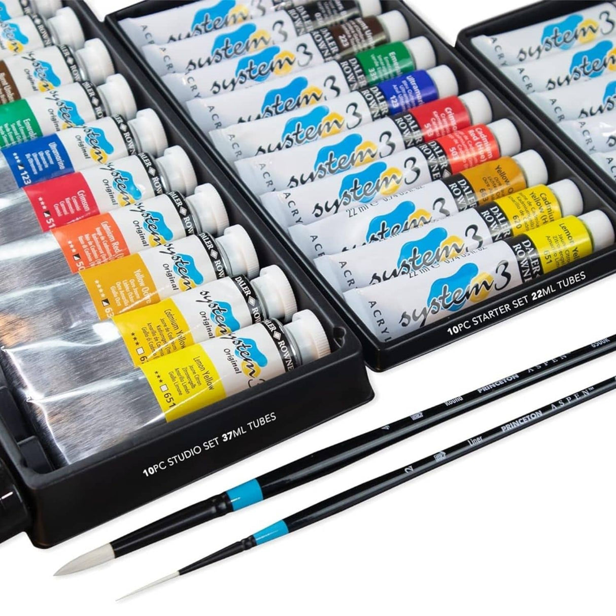 Daler Rowney System 3 - Set 10 Acrílicos 22 ml