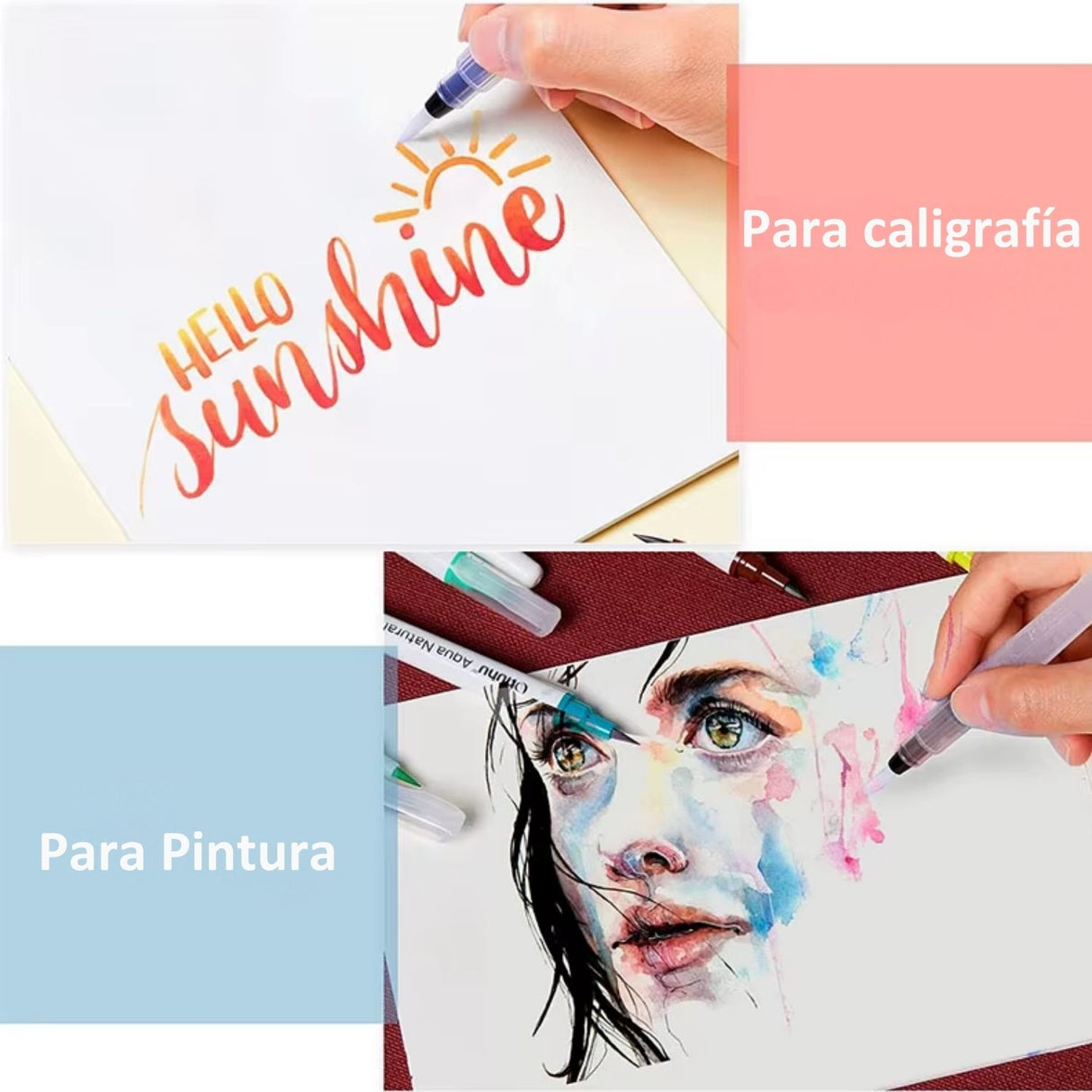 Daler Rowney Water Brush - Set 3 Pincel de Agua