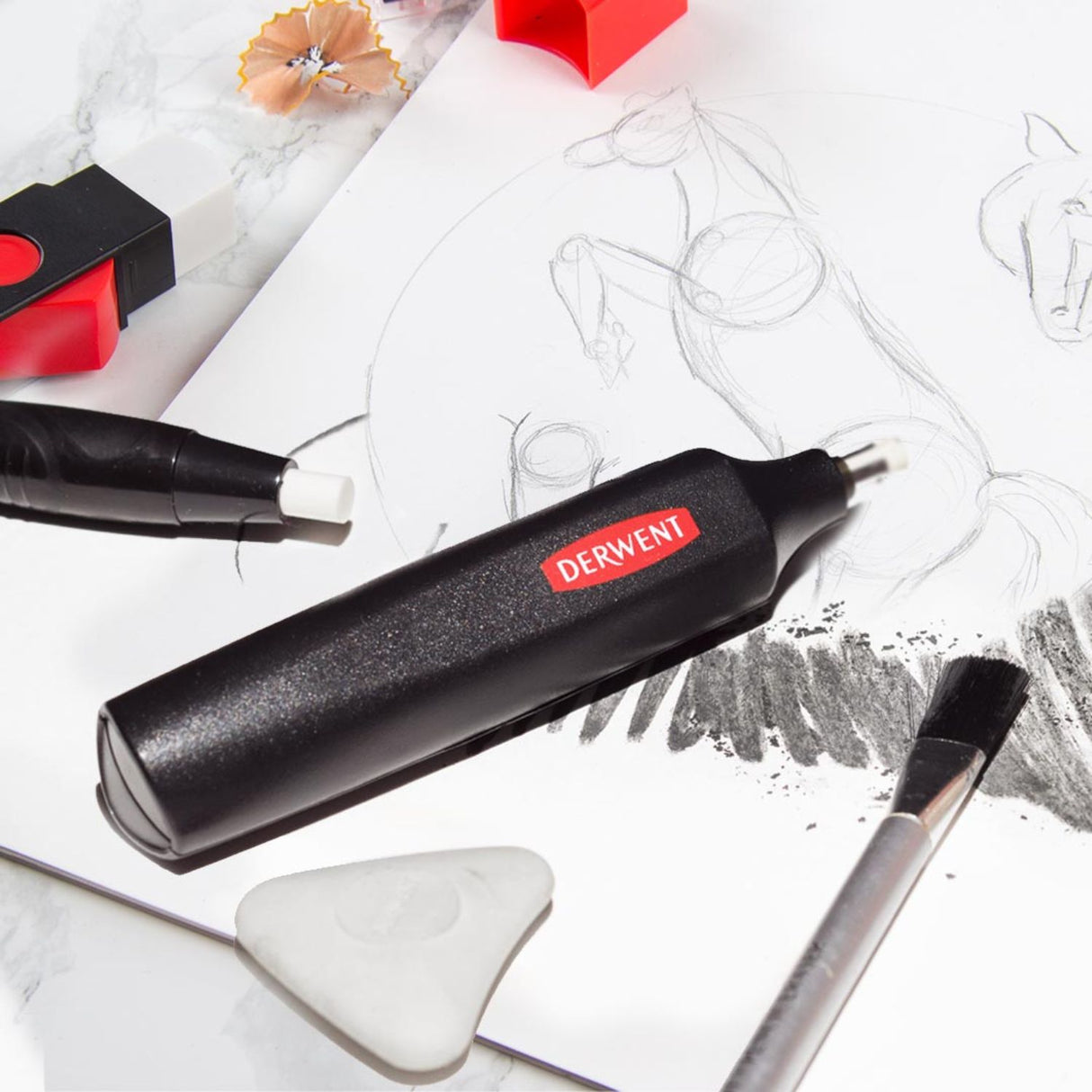 Derwent - Goma Eléctrica Incluye Repuestos