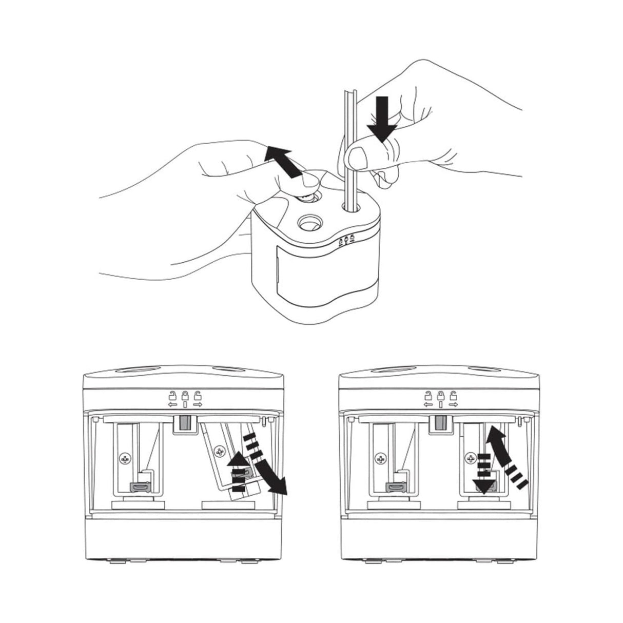 Derwent - Sacapuntas Doble Punta Eléctrico