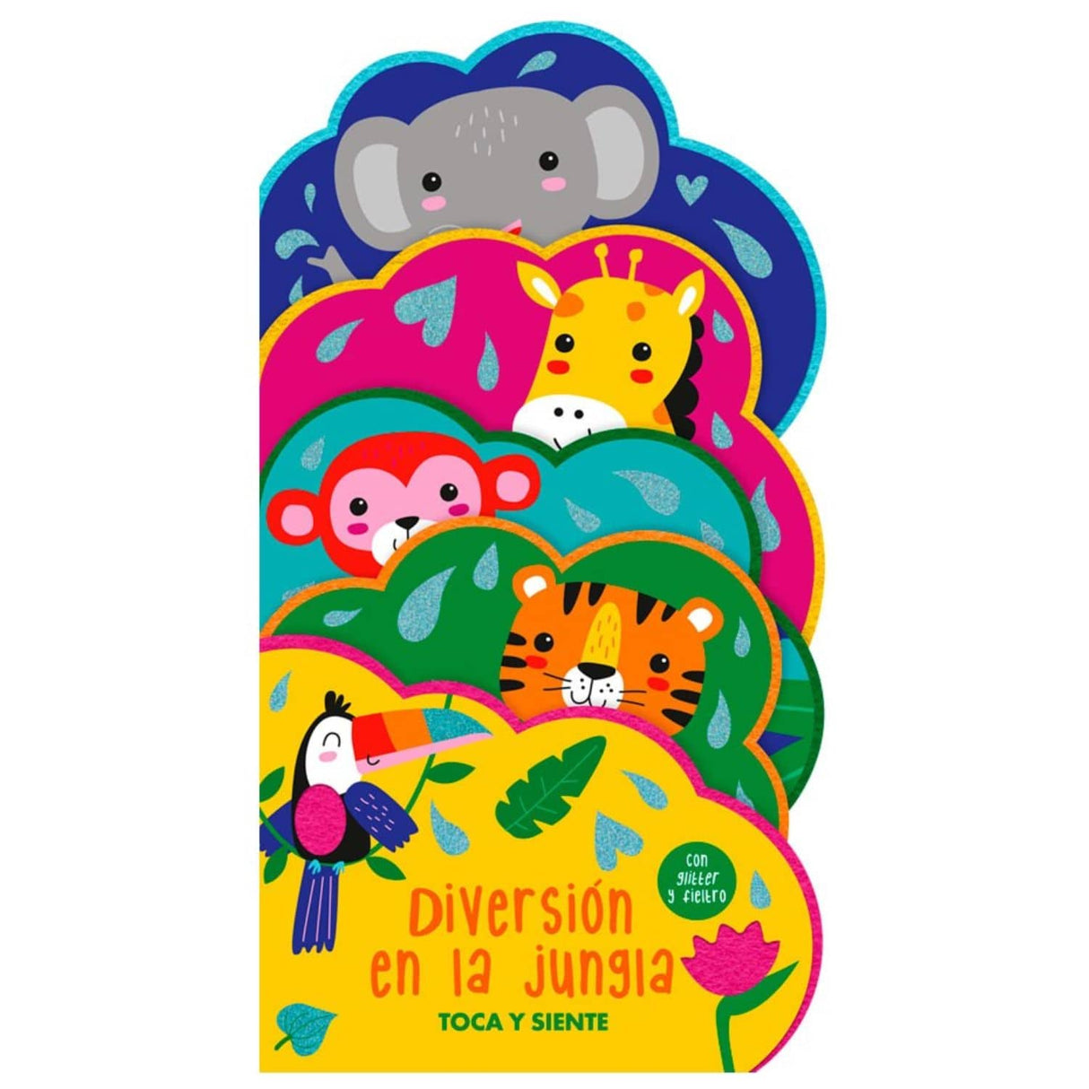 Diversión en la Jungla. Toca y Siente - Tanja Louwers