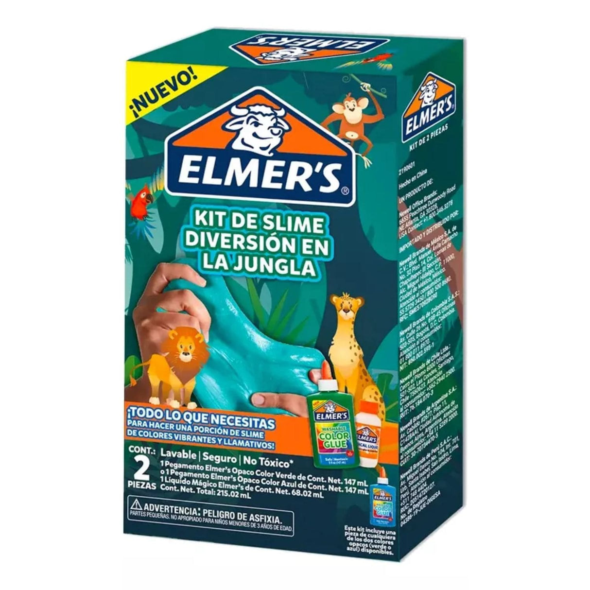 Elmers - Kit Slime Diversión en la Jungla