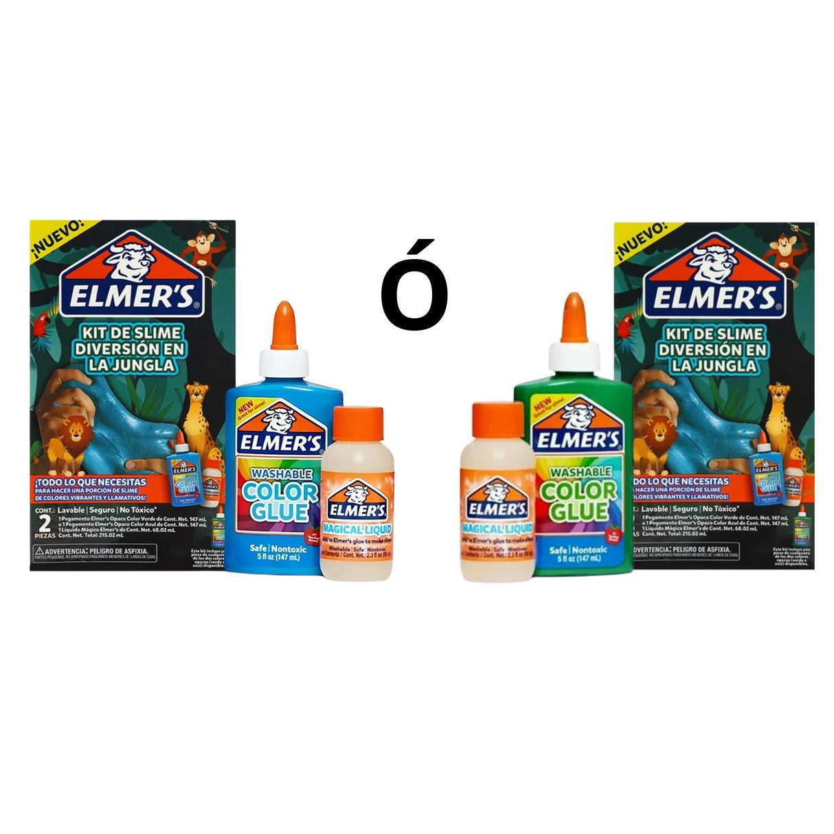 Elmers - Kit Slime Diversión en la Jungla