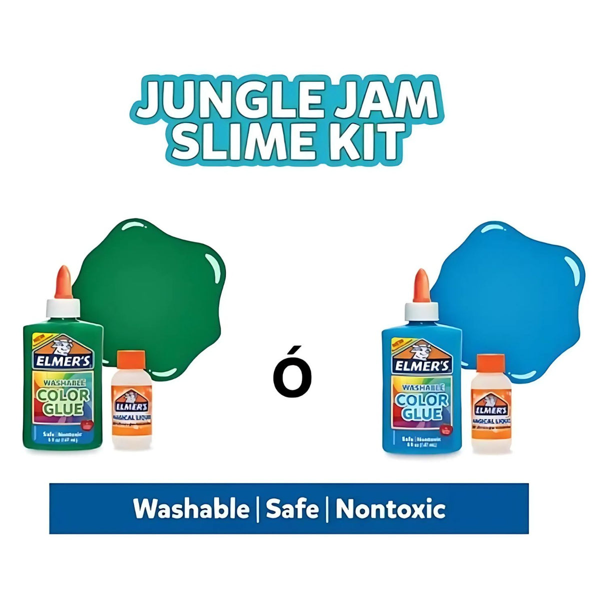 Elmers - Kit Slime Diversión en la Jungla