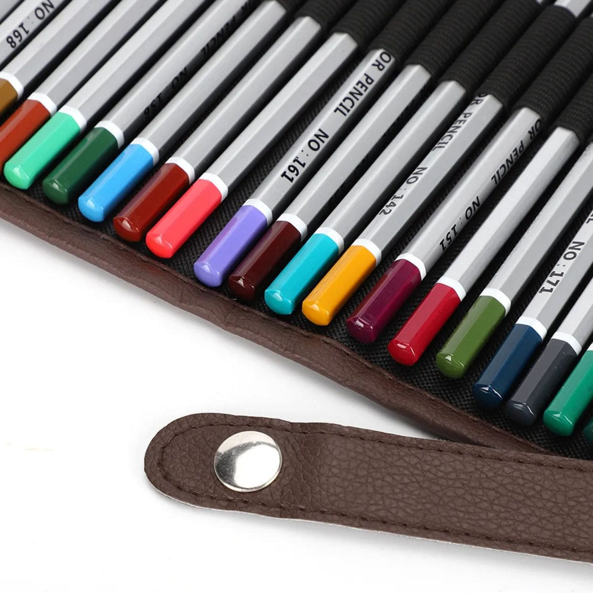 Estuche Enrollable de Lona para 36 Lápices