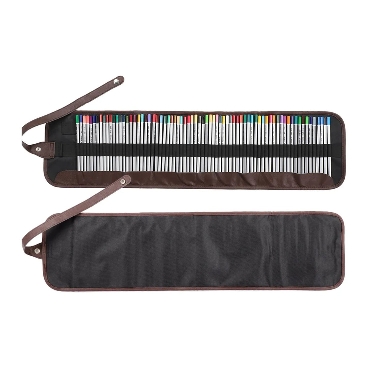 Estuche Enrollable de Lona para 72 Lápices