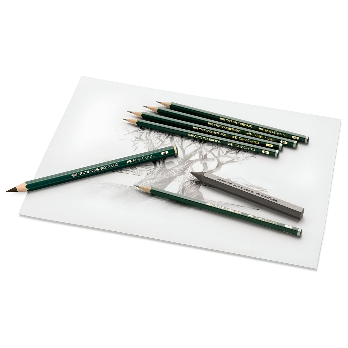 Faber Castell 9000 - Lápices Grafito