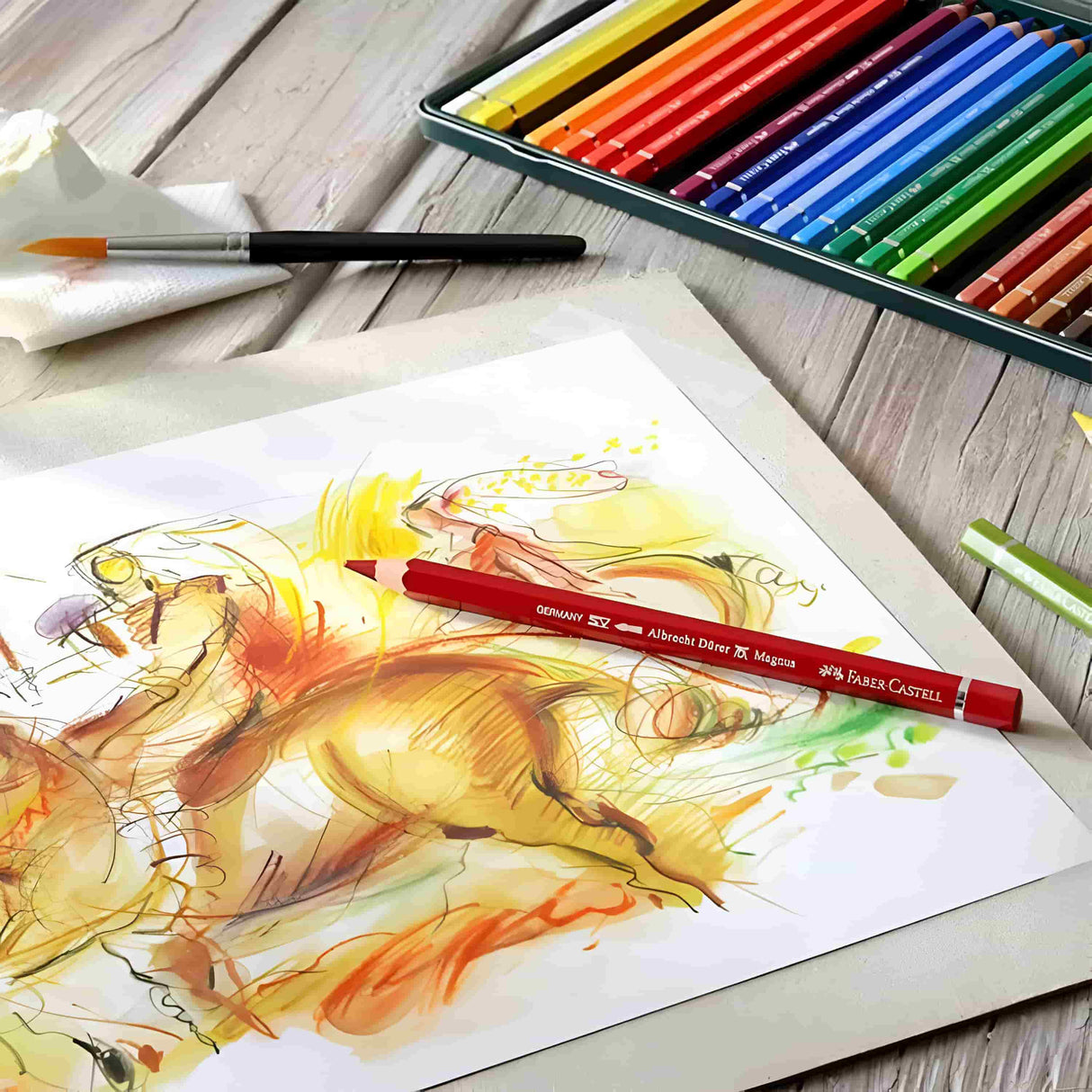 Faber Castell Albrecht Durer Magnus - Set 12 Lápices Acuarelables