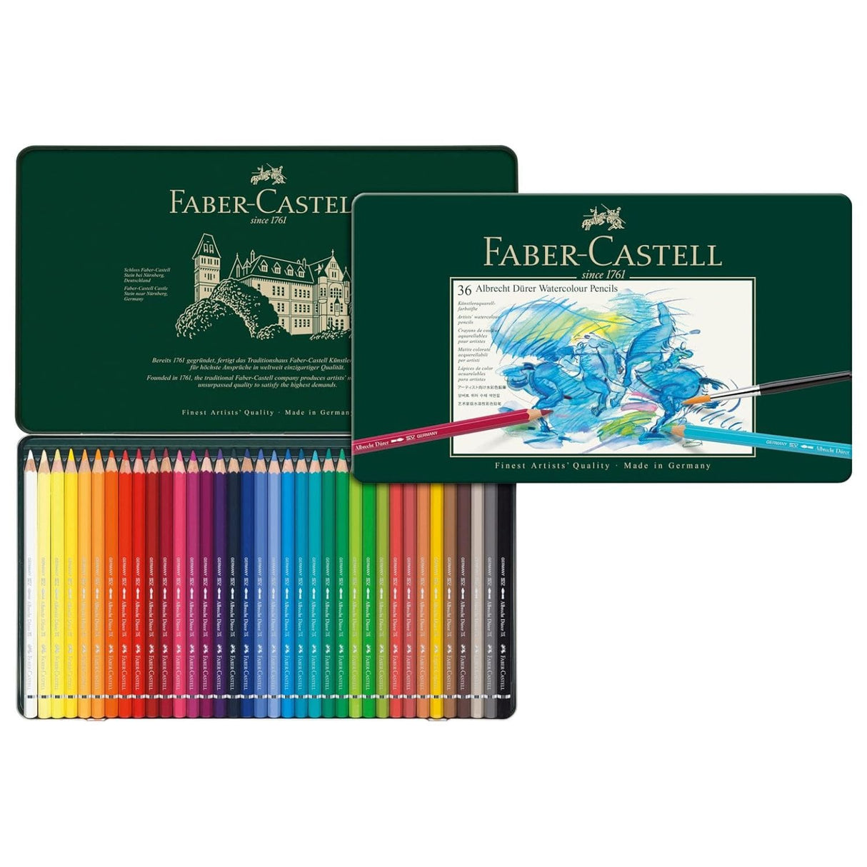 Faber Castell Albrecht Durer - Set 36 Lápices Acuarelables