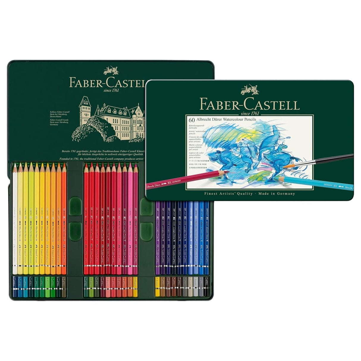 Faber Castell Albrecht Durer - Set 60 Lápices Acuarelables