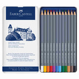Faber Castell Goldfaber Aqua - Set 12 Lápices de Colores Acuarelables