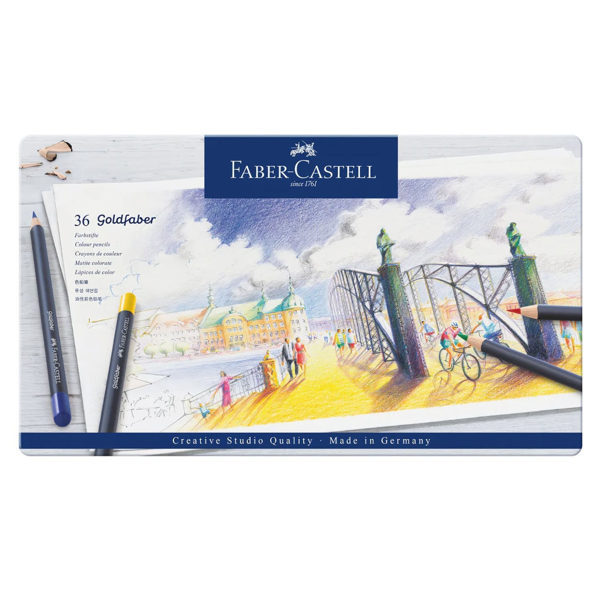 Faber-Castell Goldfaber - Set 36 Lápices de Colores