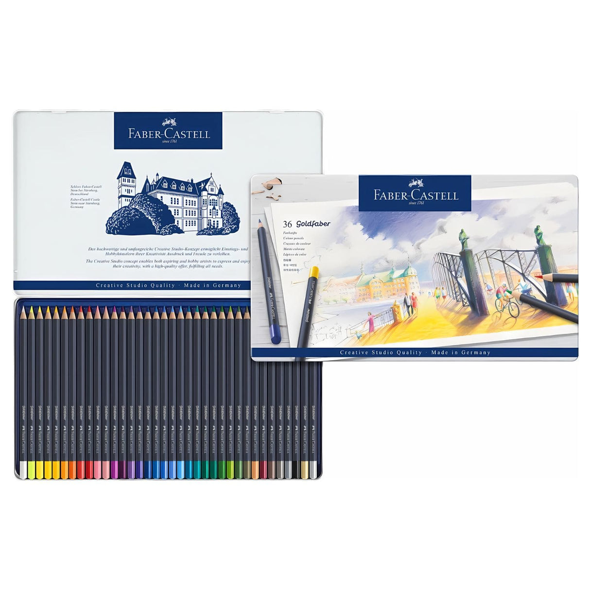 Faber-Castell Goldfaber - Set 36 Lápices de Colores