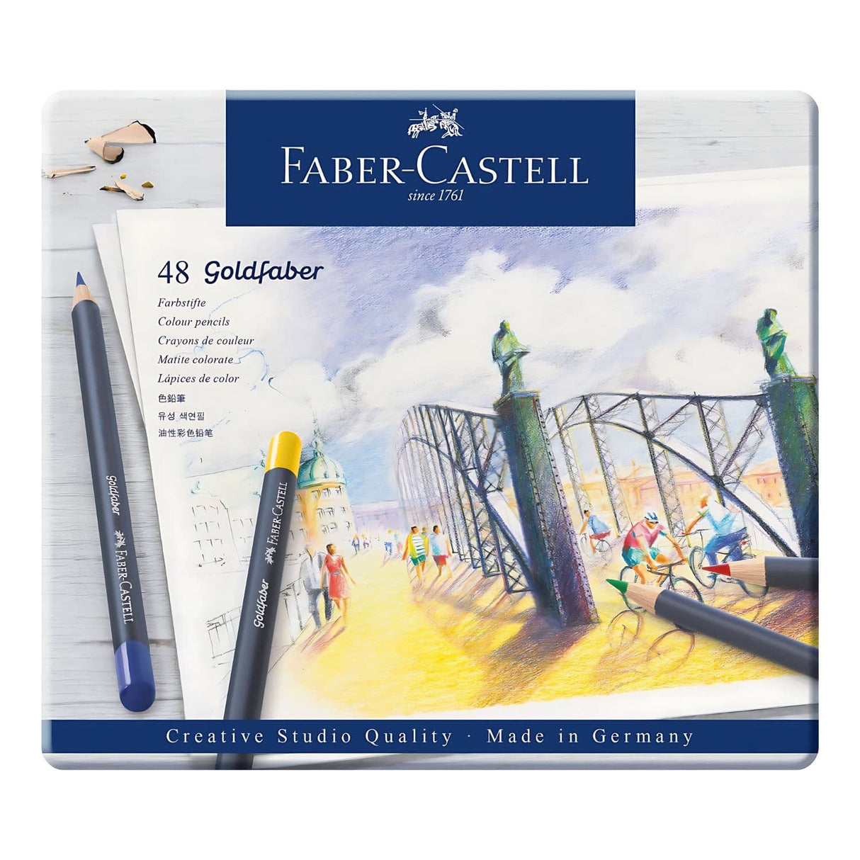 Faber-Castell Goldfaber - Set 48 Lápices de Colores