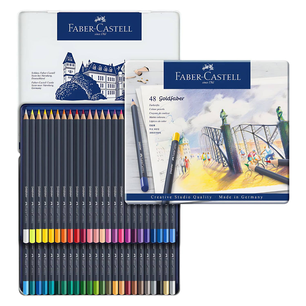 Faber-Castell Goldfaber - Set 48 Lápices de Colores