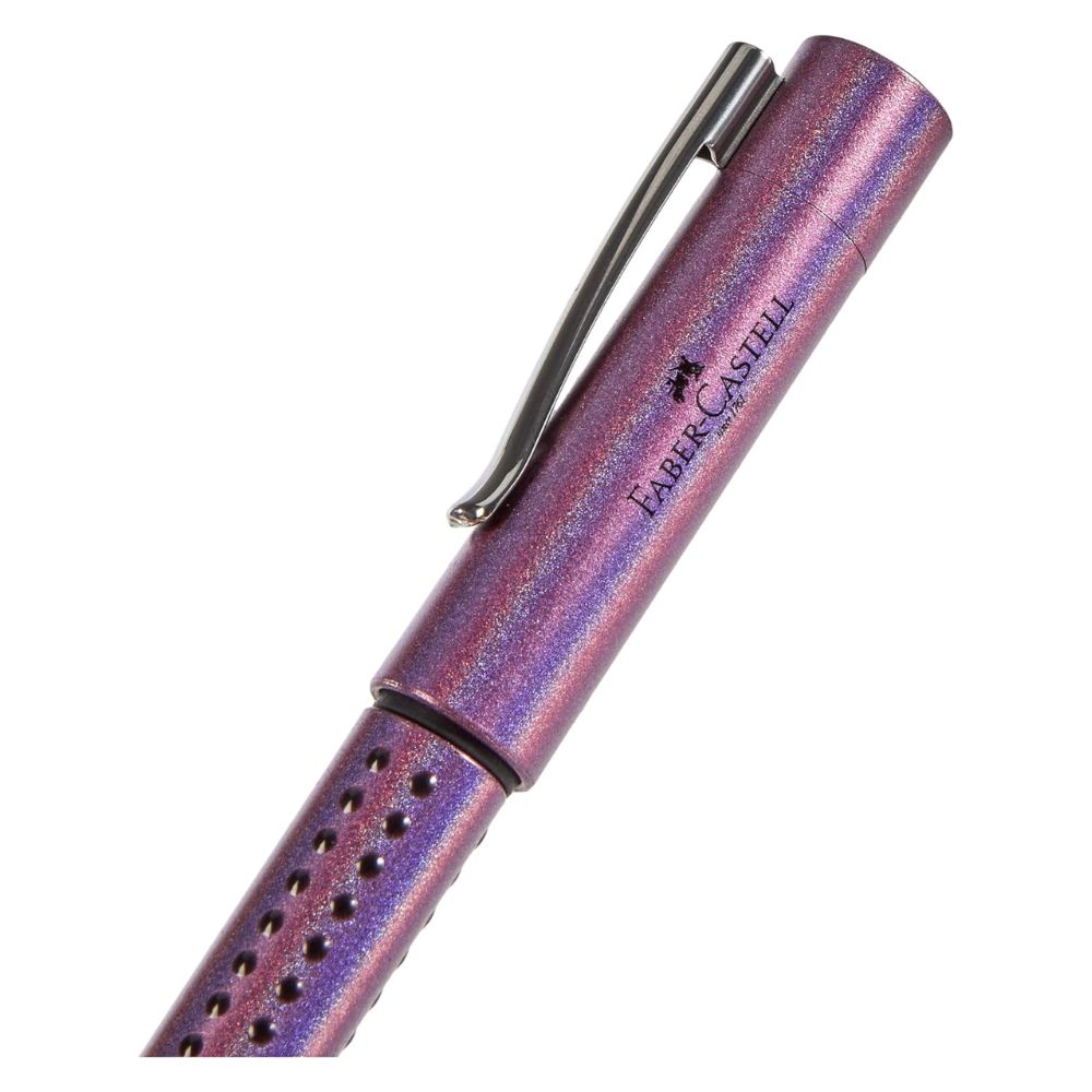 Faber Castell Grip 2011 - Kit Pluma M y Bolígrafo 0.7 Glam Edition Violet