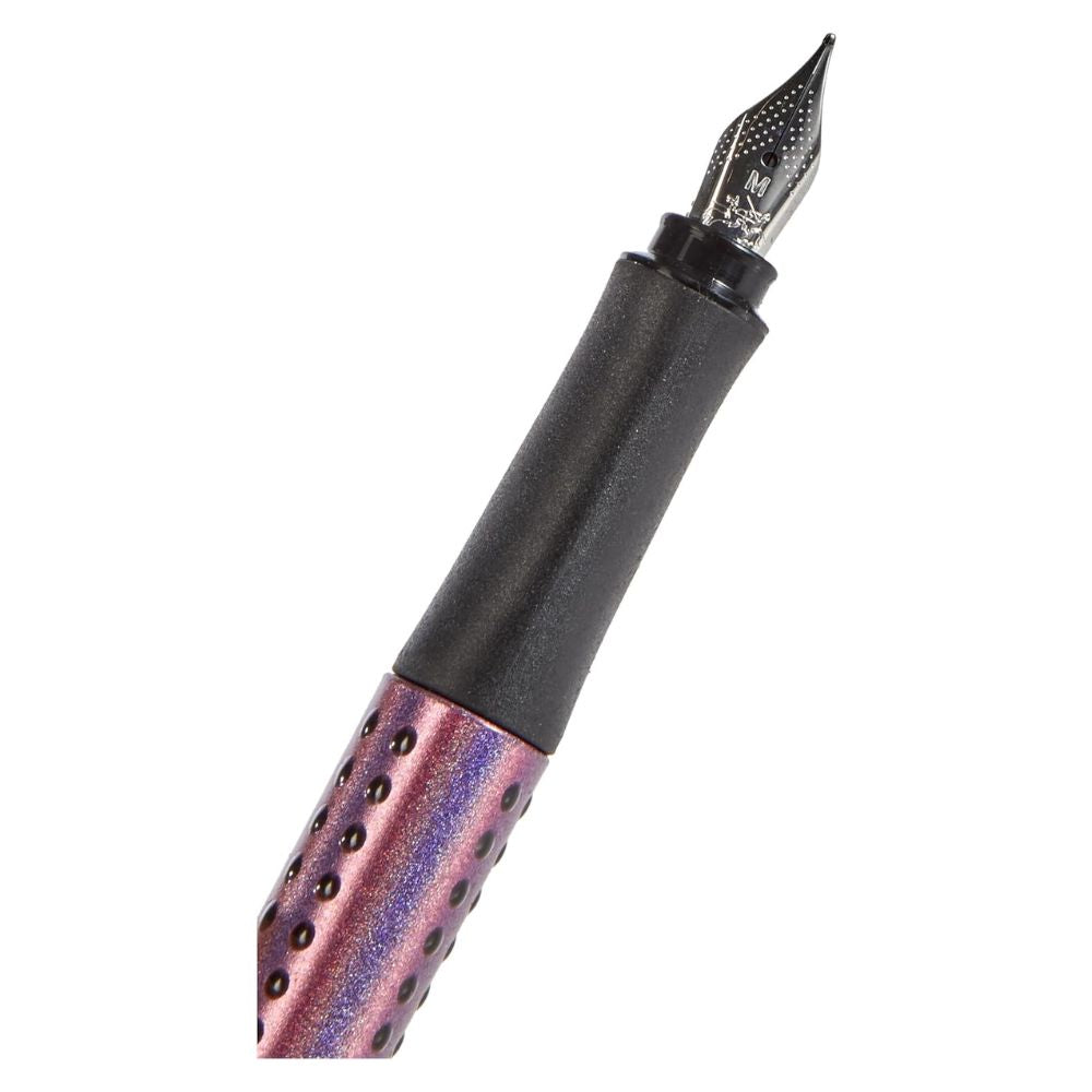 Faber Castell Grip 2011 - Kit Pluma M y Bolígrafo 0.7 Glam Edition Violet