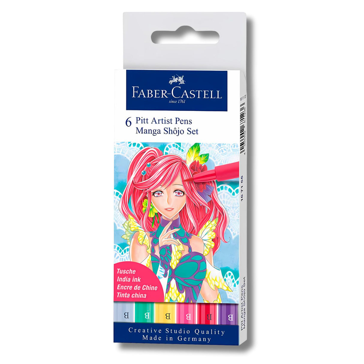 Faber-Castell Pitt - Set 6 Marcadores Manga Shojo