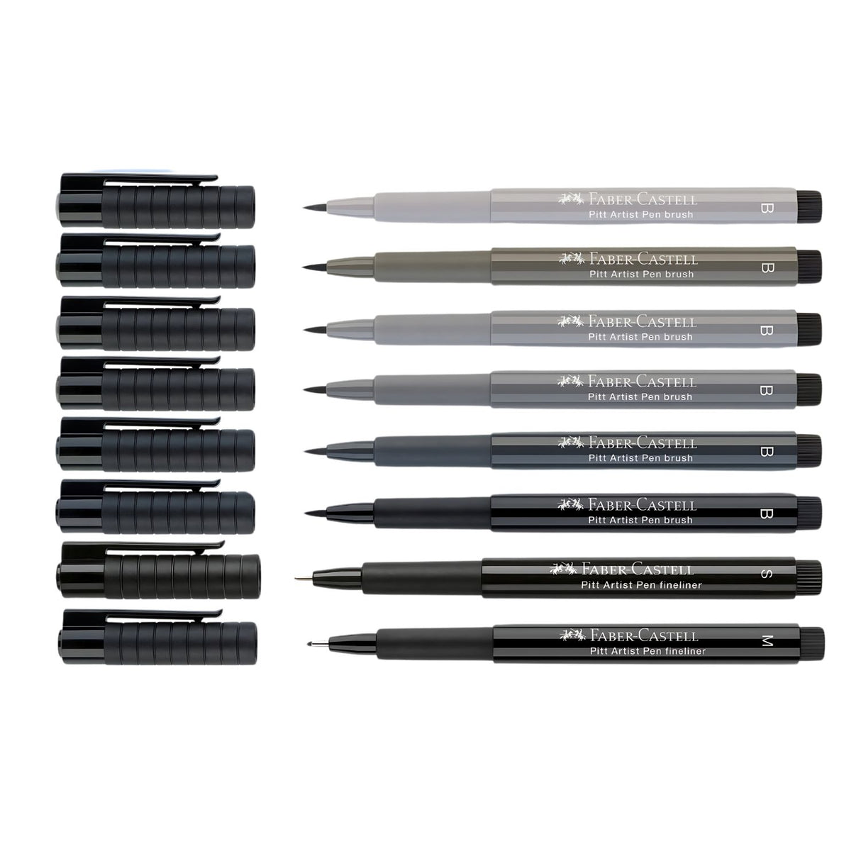 Faber-Castell Pitt - Set 8 Marcadores Manga Basic