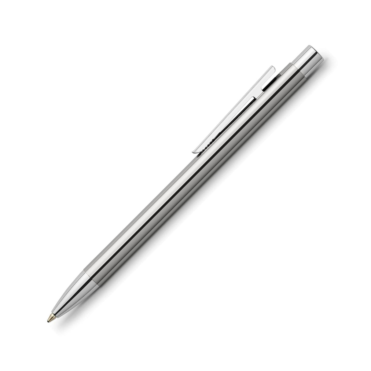 Faber Castell Neo Slim - Bolígrafo Punta M Shiny Stainless Steel