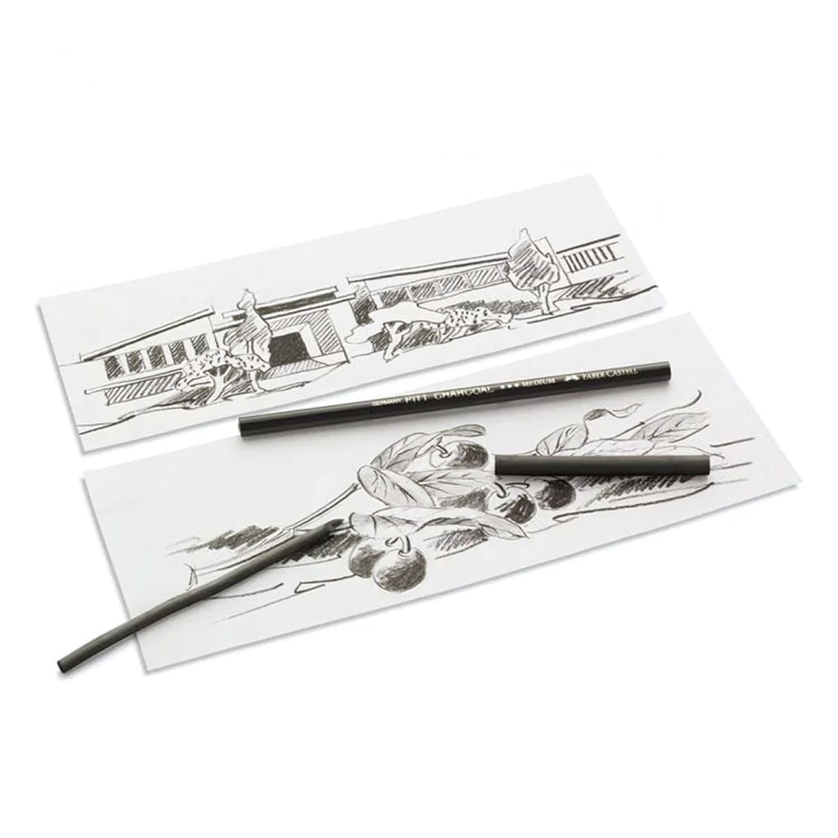 Faber Castell - Pack Barras de Carbón Natural