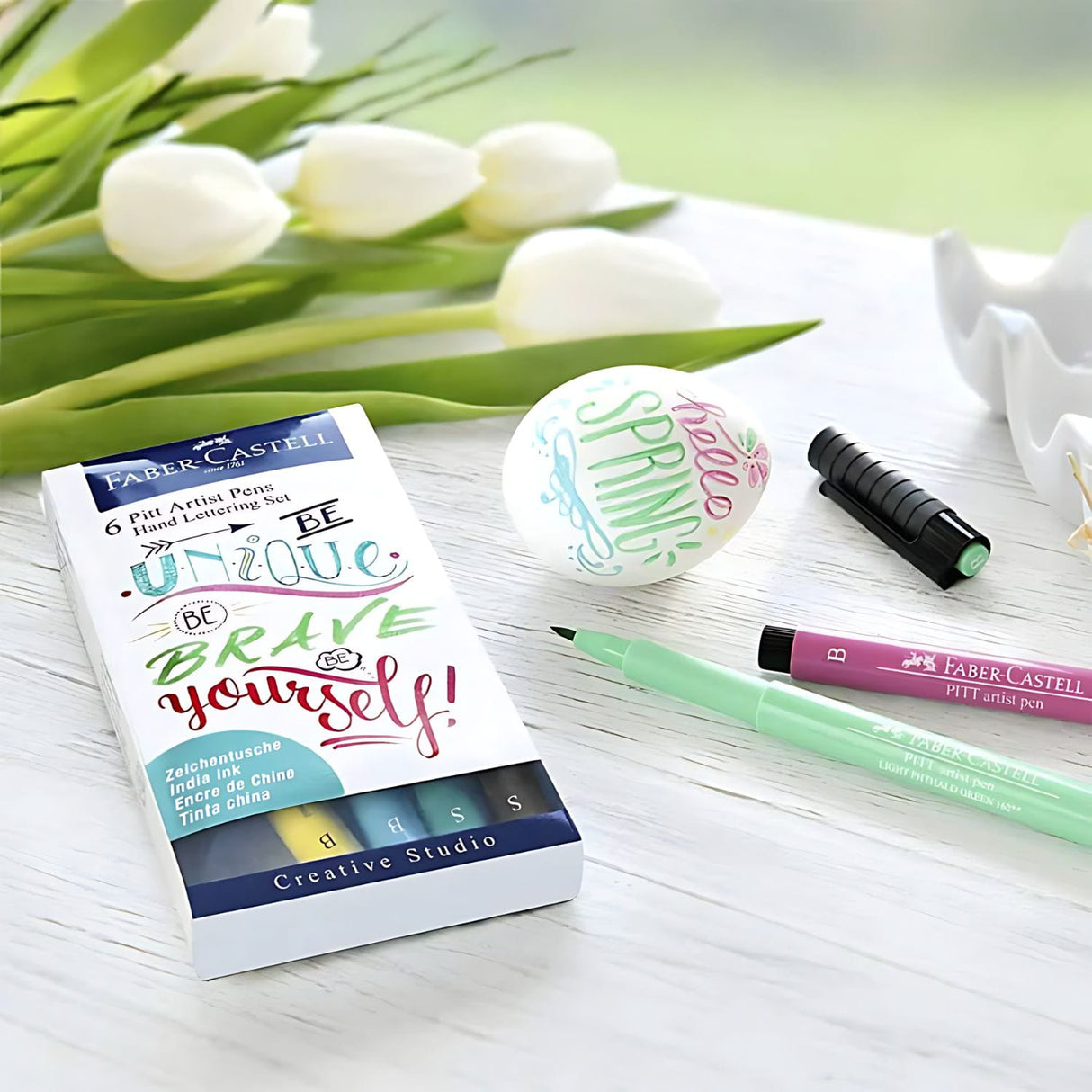 Faber Castell Pitt Artist Pen - Kit Lettering Be Unique