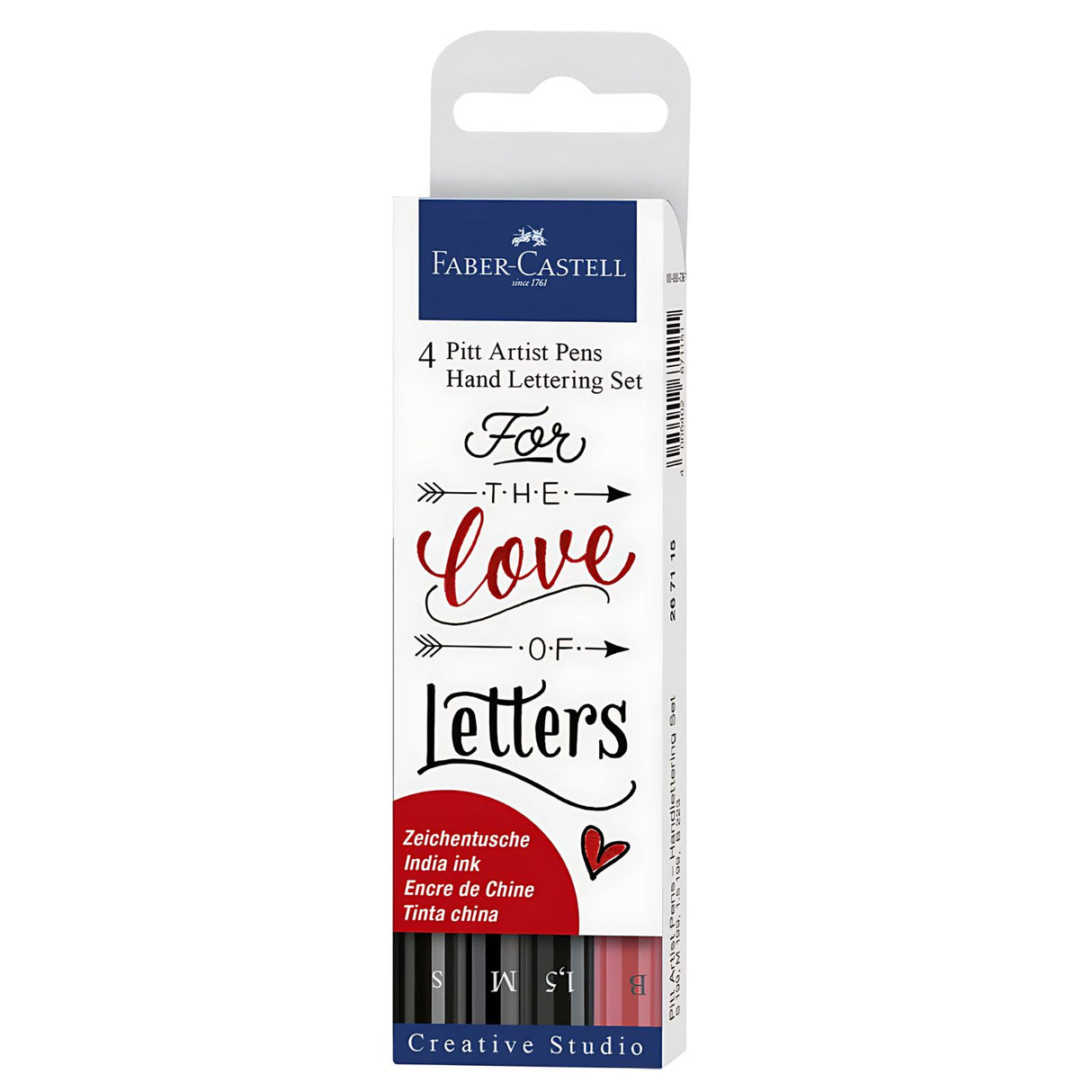 Faber Castell Pitt Artist Pen - Kit Lettering For The Love of Letters