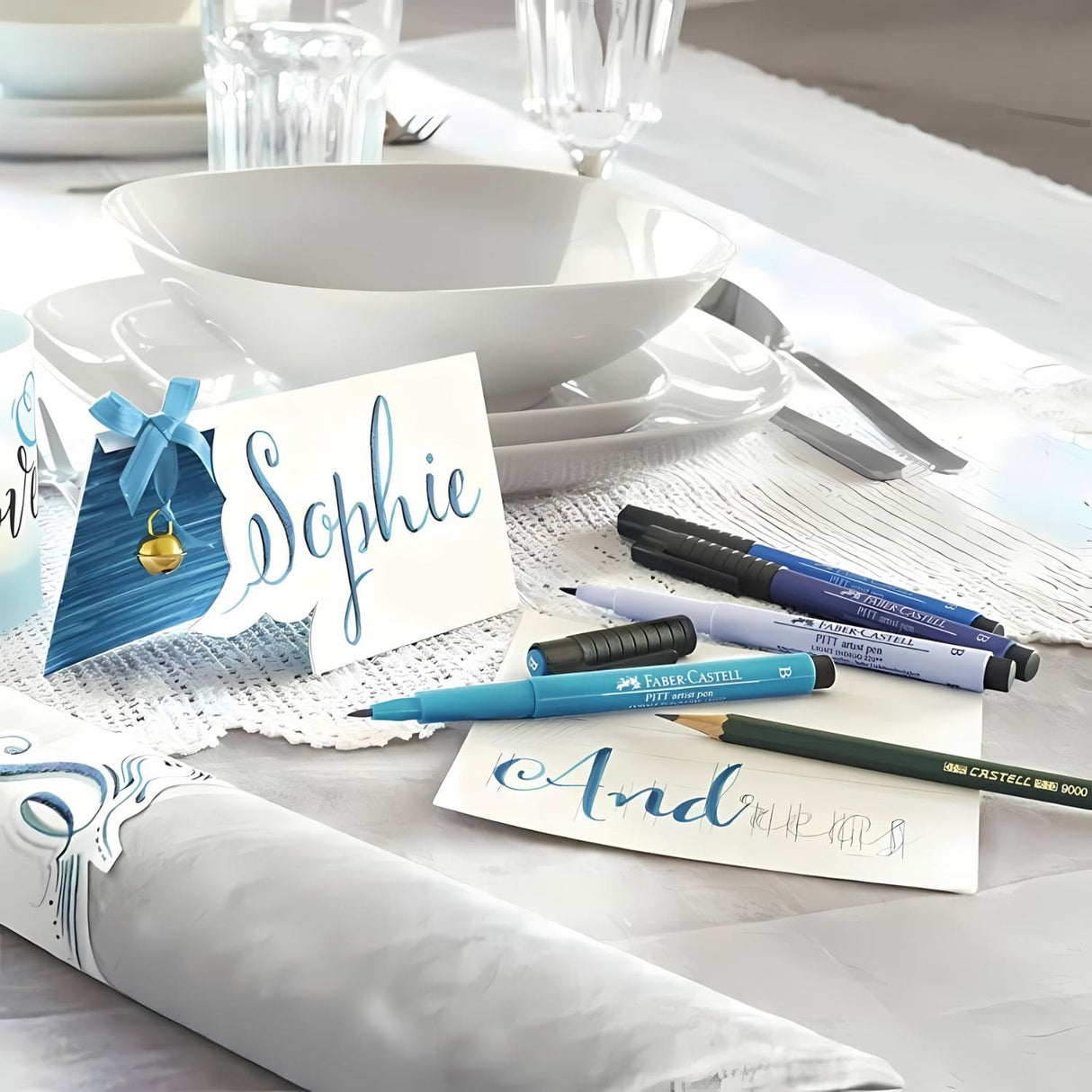 Faber Castell Pitt Artist Pen - Kit Lettering Good Vibes Only