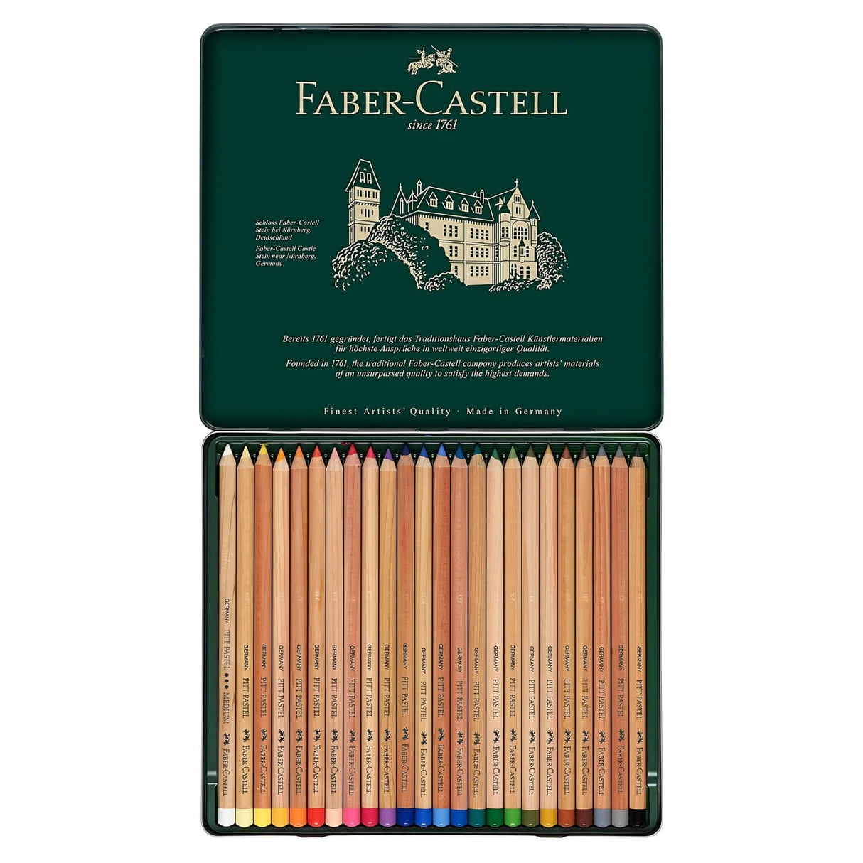 Faber-Castell Pitt - Set 24 Lápices Pastel