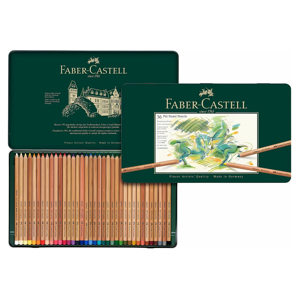 Faber-Castell Pitt - Set 36 Lápices Pastel
