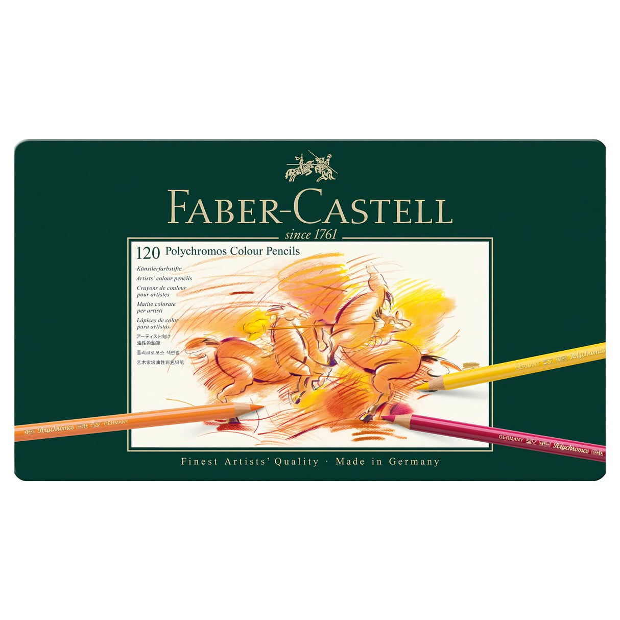 Faber Castell Polychromos - Set 120 Lápices de Colores