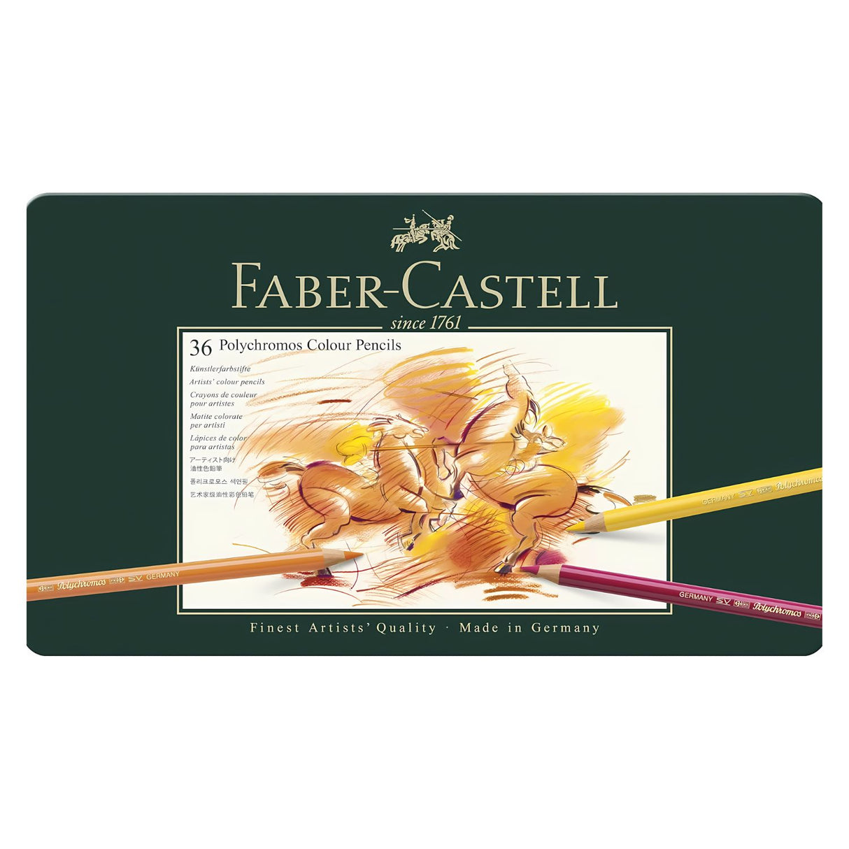 Faber Castell Polychromos - Set 36 Lápices de Colores