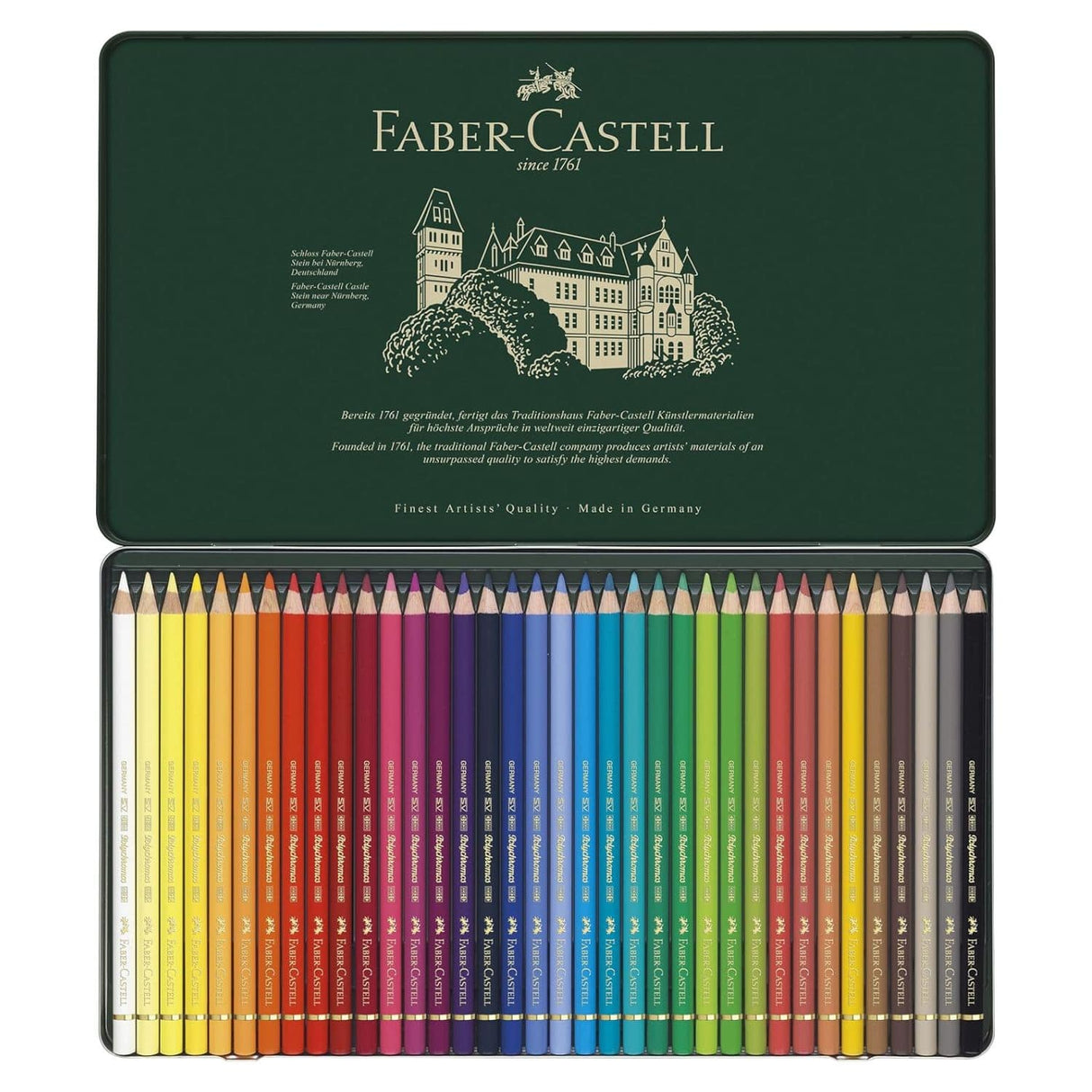 Faber Castell Polychromos - Set 36 Lápices de Colores