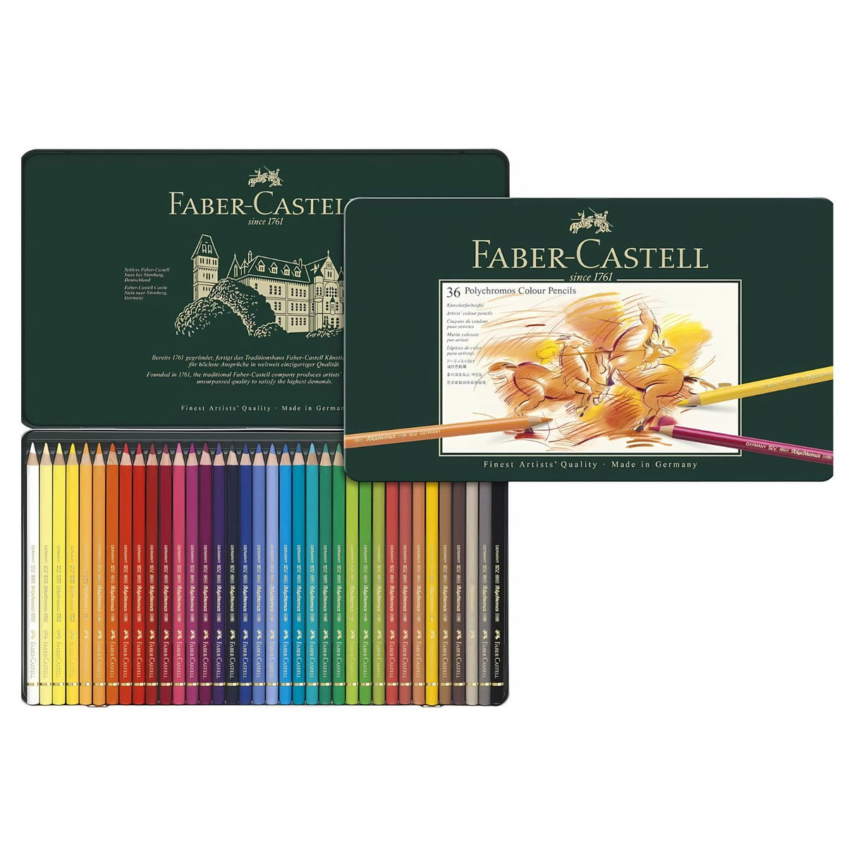 Faber Castell Polychromos - Set 36 Lápices de Colores
