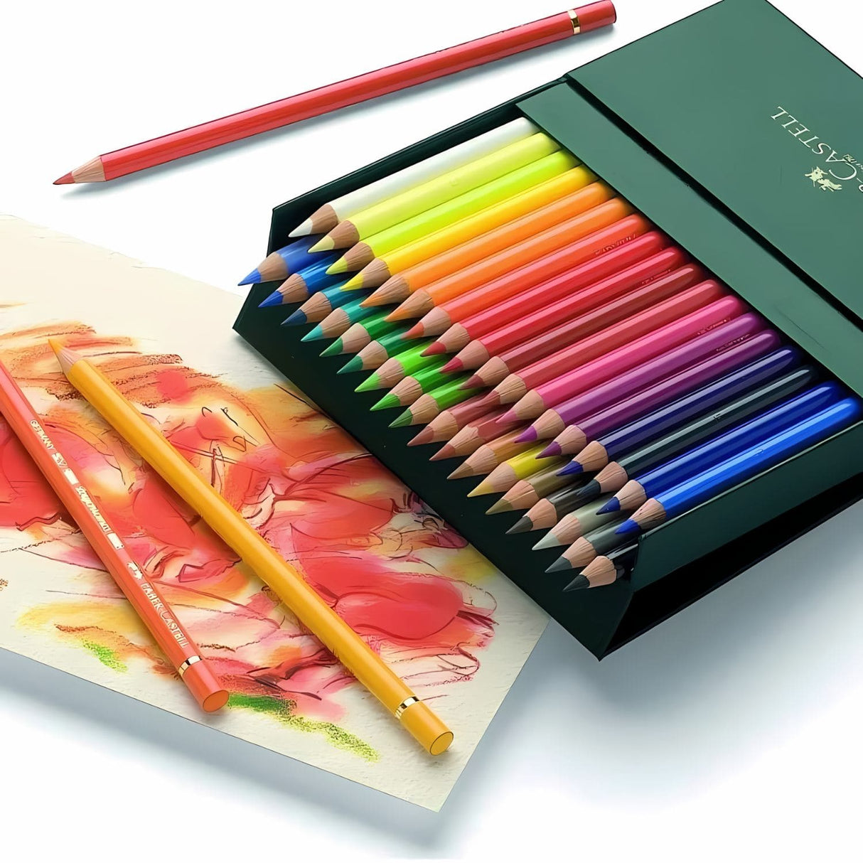 Faber-Castell Polychromos - Set 36 Lápices de Colores Gift Box