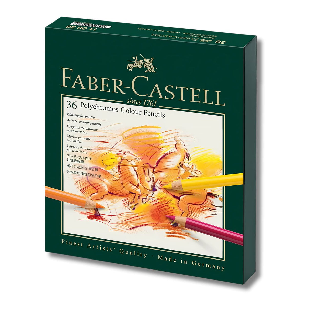 Faber-Castell Polychromos - Set 36 Lápices de Colores Gift Box