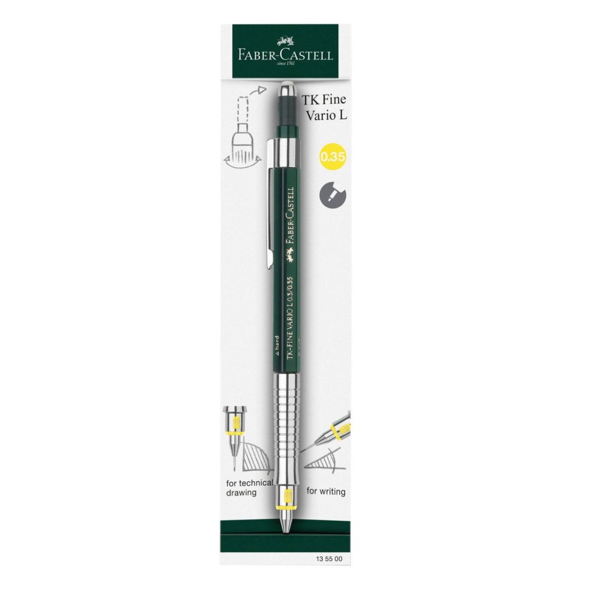 Faber Castell - Portaminas TK Fine Vario L 0,35 mm