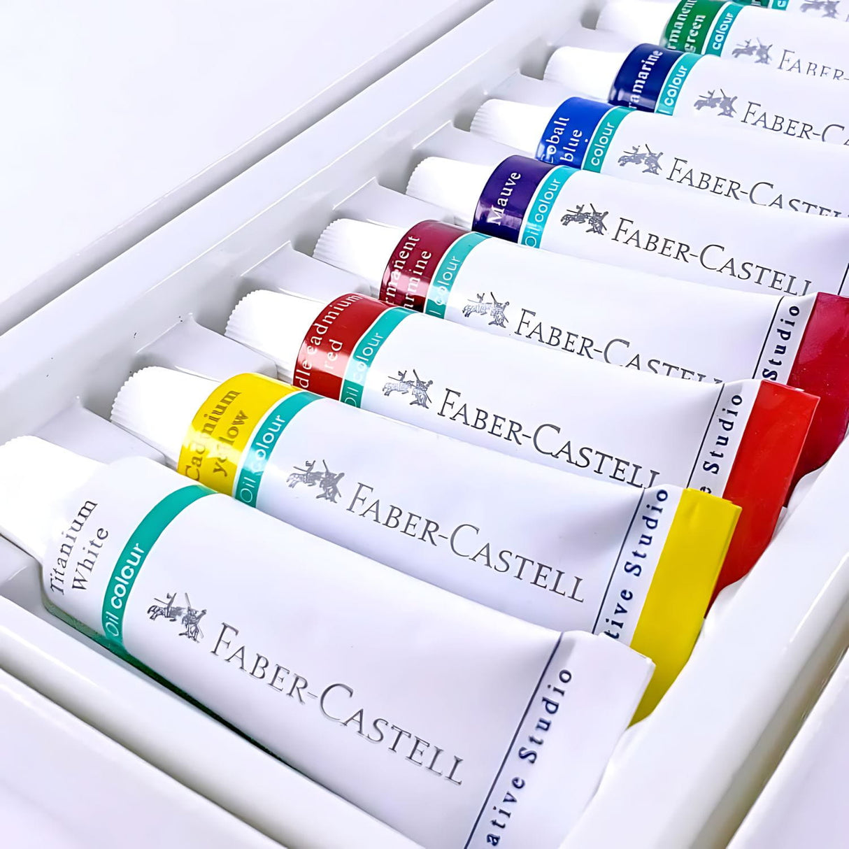 Faber-Castell - Set 12 Pintura al Óleo Starter Kit Oil