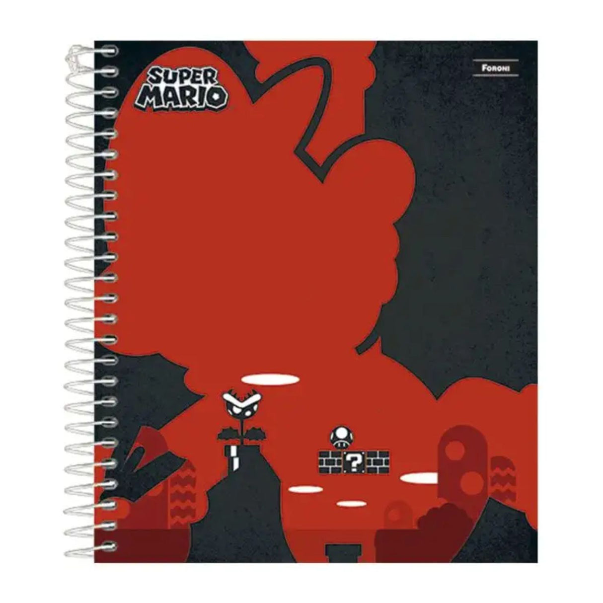 Foroni - Cuaderno Triple Nintendo 120 hojas Mario Bros New