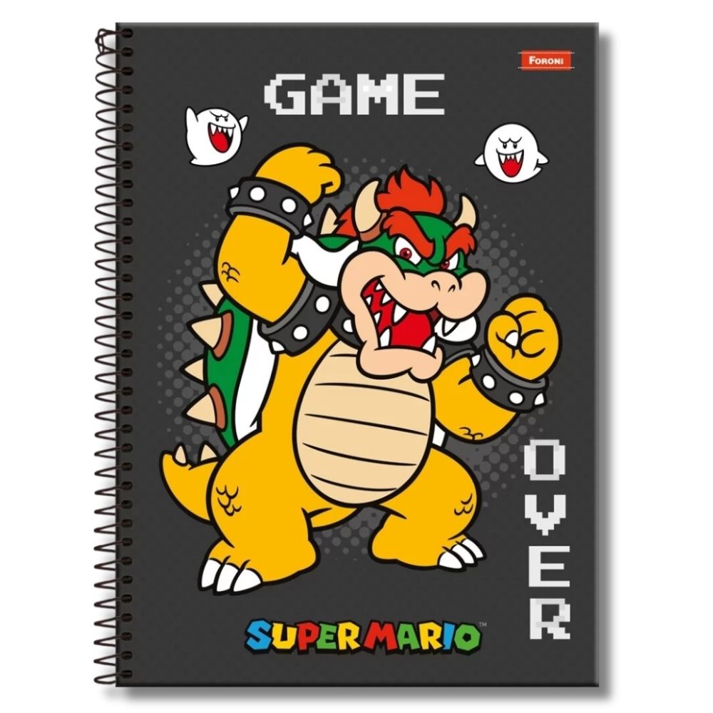 Foroni - Cuaderno Triple Nintendo 150 hojas Mario Bros