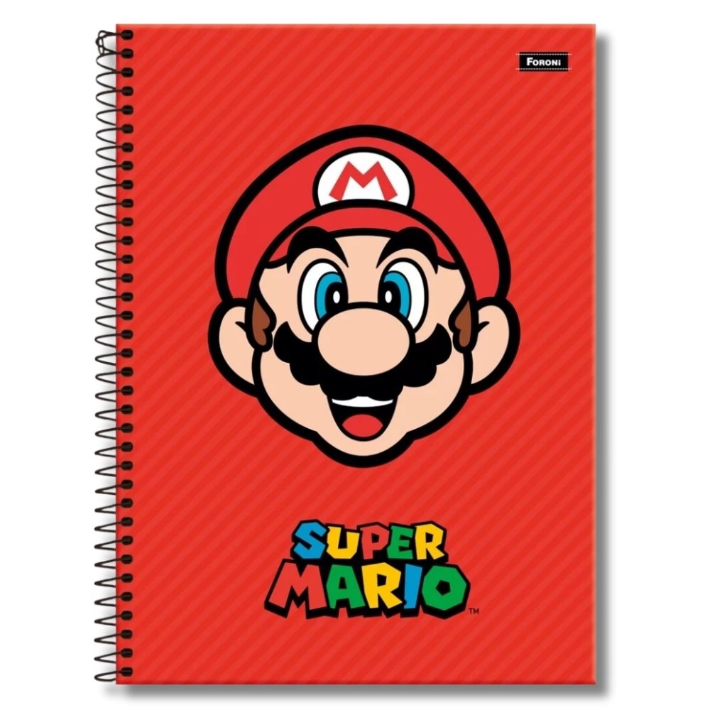 Foroni - Cuaderno Triple Nintendo 150 hojas Mario Bros