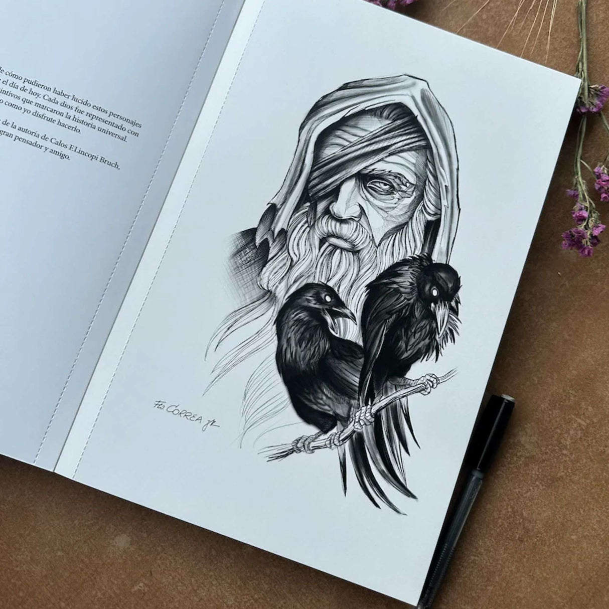 Dioses x Hojas Negras - Francisco Correa