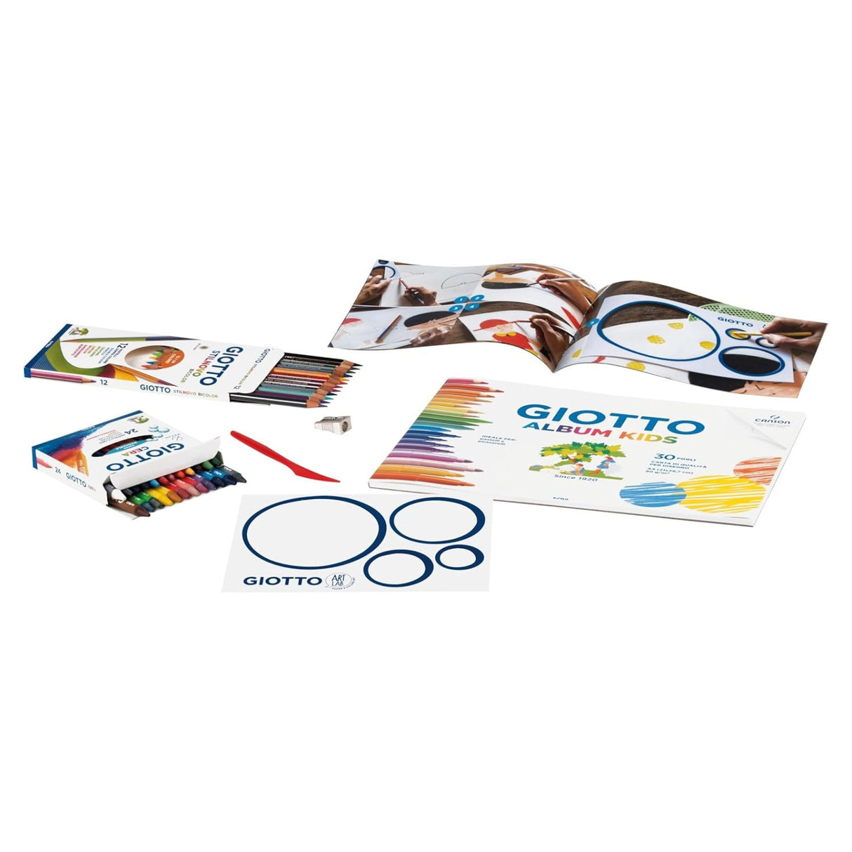 Giotto Art Lab - Kit Lápices Easy Drawing