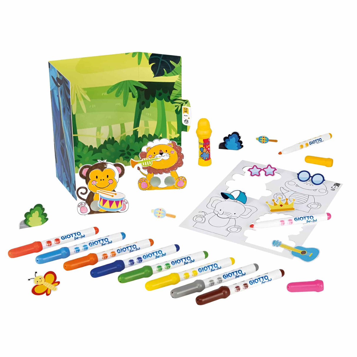 Giotto - Kit de Dibujo My Finger Puppets Marioneta de Dedos