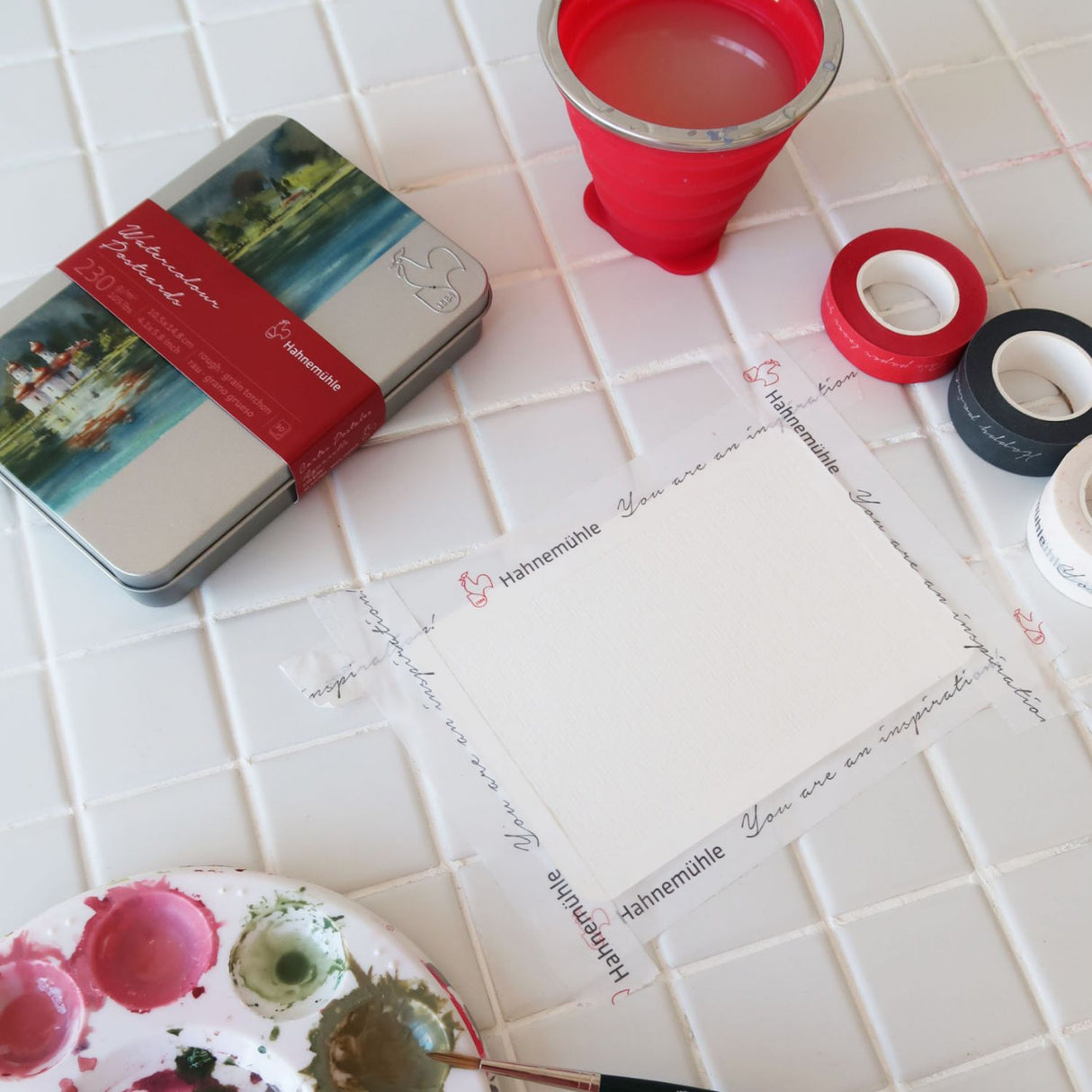 Hahnemühle - Masking Tape Cinta Libre de Ácido 2 cm x 20 metros