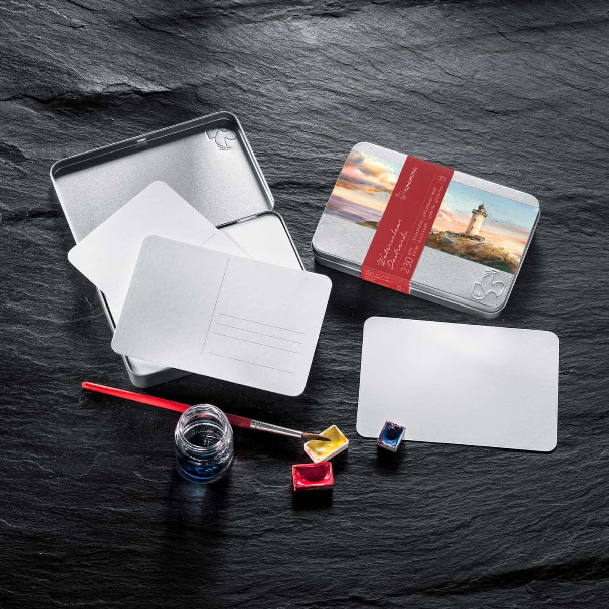 Hahnemühle - Postales para Acuarela 10,5 x 14,8 cm 30 hojas 230 g/m2